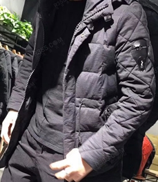市场上装-棉衣/羽绒服-时尚男装棉服【实拍】