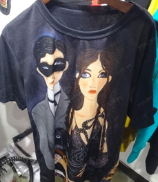 市场上装-T恤-休闲男装t恤【实拍】