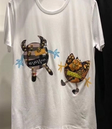 市场上装-T恤-休闲男装t恤【实拍】