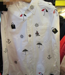 市场上装-衬衫-休闲男装衬衫【实拍】