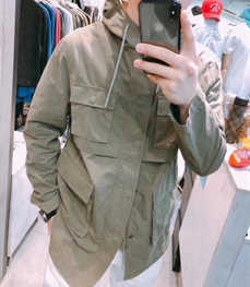 市场上装-中长外套-休闲中长外套【实拍】