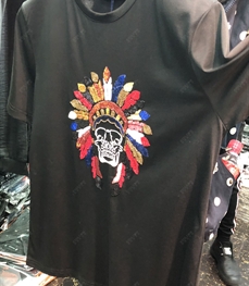 市场上装-T恤-时尚T恤【实拍】