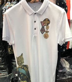 市场上装-T恤-时尚Polo【实拍】