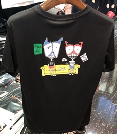 市场上装-T恤-休闲T恤【实拍】