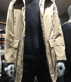 市场上装-大衣-时尚中长【实拍】