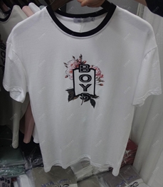 市场上装-T恤-靓仔T恤【实拍】