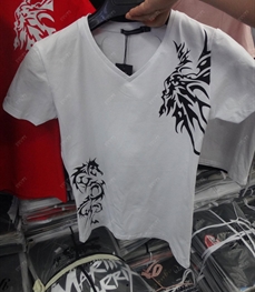 市场上装-T恤-靓仔T恤【实拍】