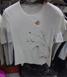 市场上装-T恤-靓仔T恤【实拍】