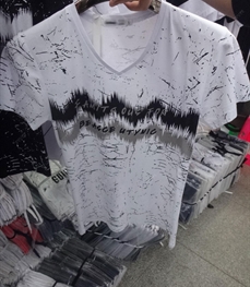 市场上装-T恤-靓仔T恤【实拍】