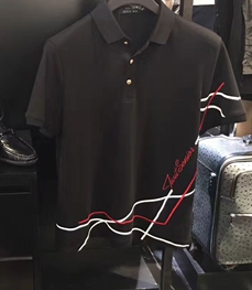 市场上装-T恤-时尚商务T恤