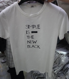 市场上装-T恤-靓仔T恤【实拍】