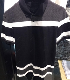 市场上装-T恤-时尚商务T恤【实拍】