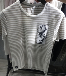 市场上装-T恤-靓仔T恤【实拍】