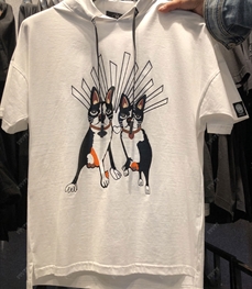 市场上装-T恤-靓仔T恤【实拍】