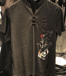 市场上装-T恤-靓仔T恤【实拍】