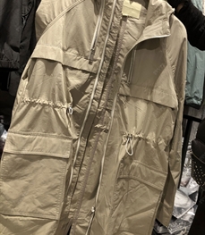 市场上装-中长外套-休闲中长外套【实拍】