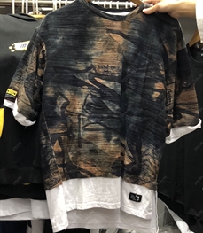 市场上装-T恤-休闲T恤【实拍】