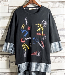 市场上装-T恤-休闲t恤