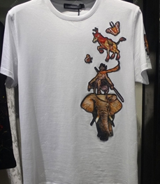 市场上装-T恤-靓仔T恤【实拍】