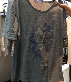 市场上装-T恤-靓仔T恤【实拍】