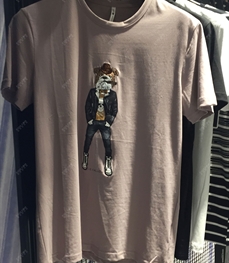 市场上装-T恤-靓仔T恤【实拍】