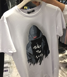 市场上装-T恤-靓仔T恤【实拍】