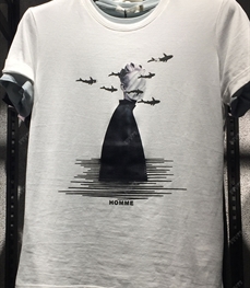 市场上装-T恤-靓仔T恤【实拍】