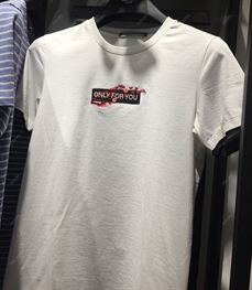 市场上装-T恤-靓仔T恤【实拍】