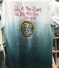 市场上装-T恤-休闲T恤 【实拍】