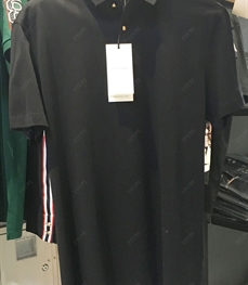 市场上装-T恤-时尚商务T恤【实拍】