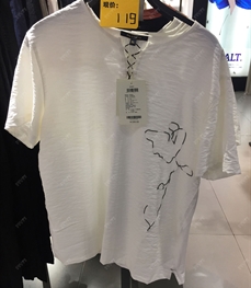 市场上装-T恤-休闲T恤 【实拍】