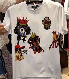 市场上装-T恤-休闲T恤 【实拍】