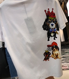 市场上装-T恤-休闲T恤 【实拍】