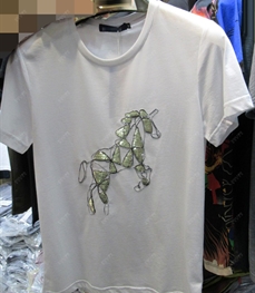 市场上装-T恤-靓仔T恤【实拍】