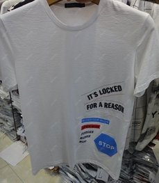 市场上装-T恤-靓仔T恤【实拍】