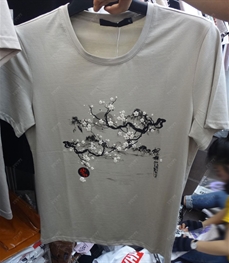 市场上装-T恤-靓仔T恤【实拍】