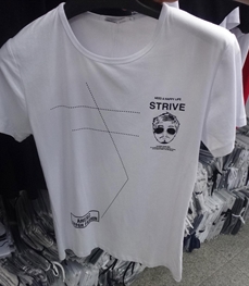 市场上装-T恤-靓仔T恤【实拍】