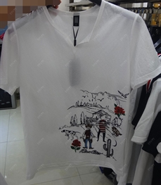 市场上装-T恤-靓仔T恤【实拍】