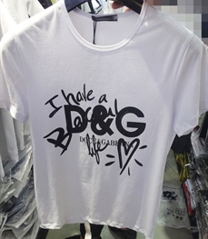 市场上装-T恤-靓仔T恤【实拍】