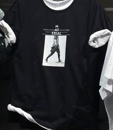 市场上装-T恤-靓仔T恤【实拍】