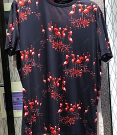 市场上装-T恤-时尚商务T恤【实拍】