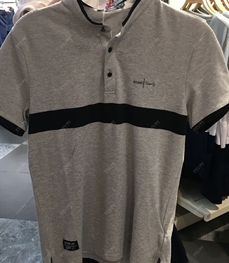 市场上装-T恤-时尚商务T恤【实拍】