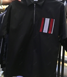 市场上装-T恤-时尚商务T恤【实拍】