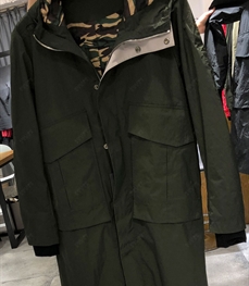 市场上装-大衣-时尚商务中长外套【实拍】