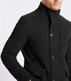 市场上装-中长外套-时尚商务派克装