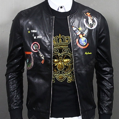 市场上装-皮衣-休闲皮衣