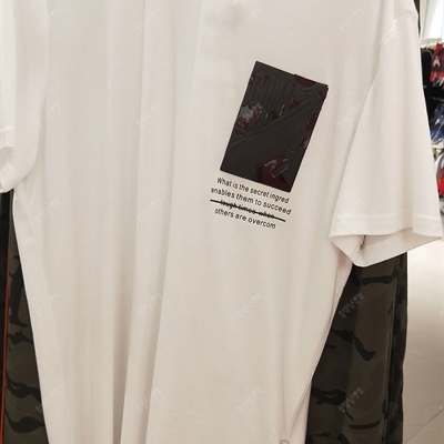 市场上装-T恤-休闲T恤【实拍】