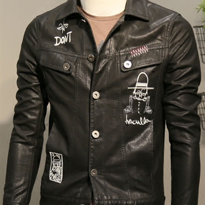 市场上装-皮衣-靓仔皮衣