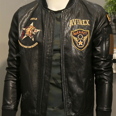 市场上装-皮衣-靓仔皮衣