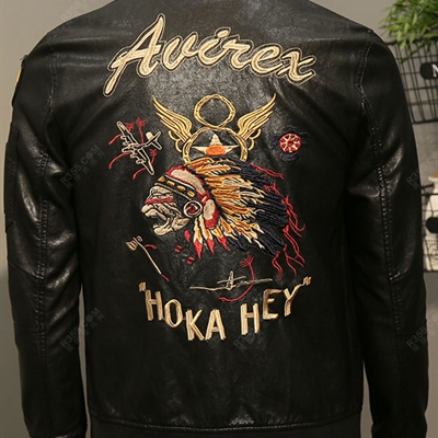 市场上装-皮衣-靓仔皮衣